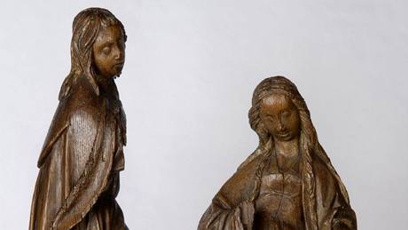 Vestfálský ezbá: Zvstování Pann Marii (kol. 1500)