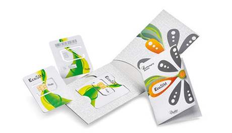 Ekologická SIM karta od firmy Oberthur Technologies