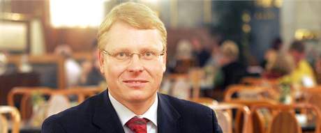 Práv odvolaný starosta Prahy 1 Petr Hejma. (19. listopadu 2009)