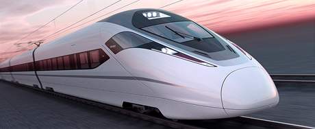 Vizualizace vysokorychlostního vlaku spolenosti Bombardier Transportation.