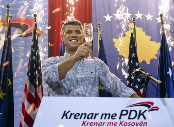 Premiér Kosova Hashim Thaci.