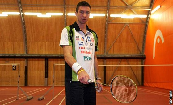 kola badmintonu - Petr Koukal: Forhendové drení rakety