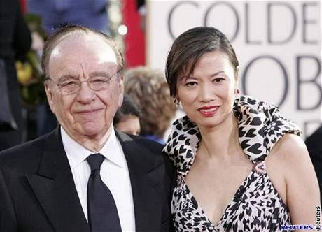 Rupert Murdoch s manelkou Wendi