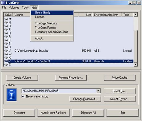 TrueCrypt 6.3