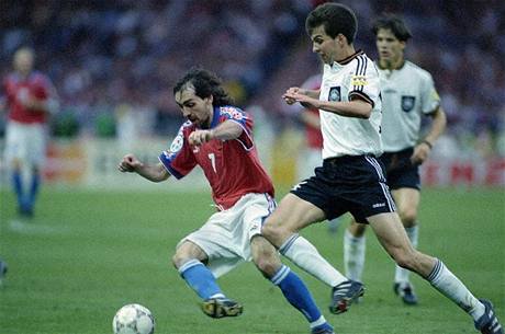 Euro 1996: Ji Nmec ve finle proti Nmecku
