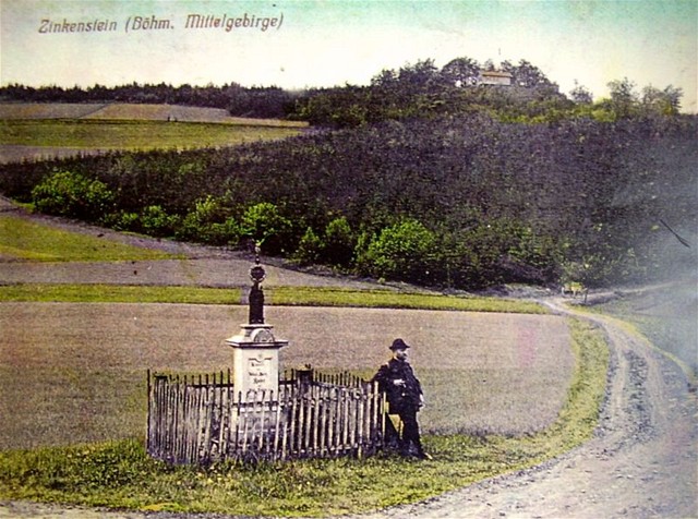 Pohled z vysílae na Bukové hoe