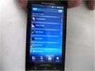 Sony Ericsson Xperia X10 menu