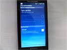 Sony Ericsson Xperia X10 menu
