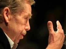 Vclav Havel v brnnskm Divadle Husa na provzku