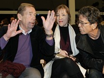 Vclav Havel, Suzanne Vega a Lou Reed na Cench Jindicha Chalupeckho