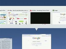 Google Chrome OS - přepínání mezi okny a plochami