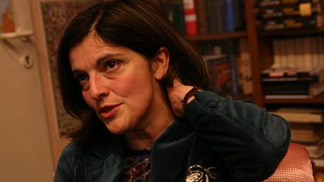 Francouzská historika a socioloka Francoise Mayerová, autorka knihy ei a jejich komunismus.