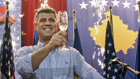 Bývalý kosovský prezident Hashim Thaçi.