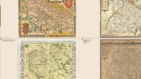 Atlas krajiny eské republiky - historické mapy.
