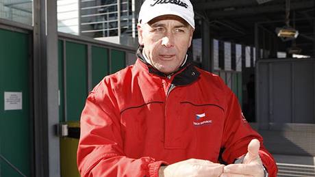 Trenér eské golfové reprezentace Keith Williams