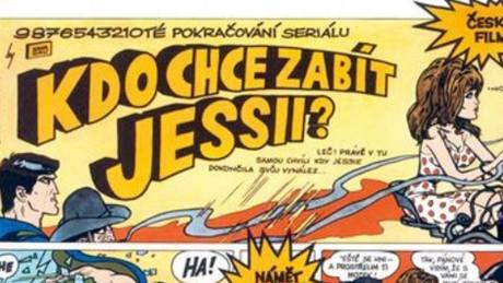 Kája Saudek: Kdo chce zabít Jessii? (plakát filmu)