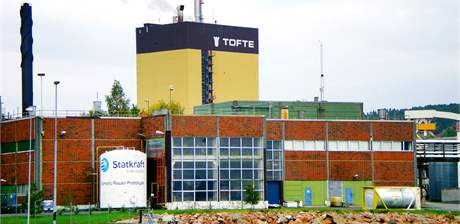 Osmotická elektrárna v norském Tofte.