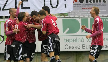 Fotbalistm eských Budjovic píprava na Slovensku vyla.