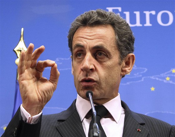 Francouzský prezident Nicolas Sarkozy