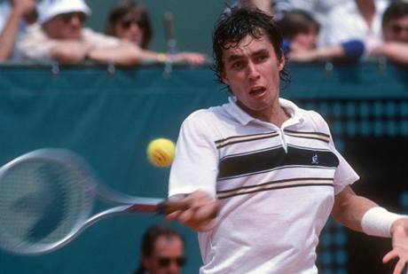 Ivan Lendl na grandslamovm Roland Garros 1981