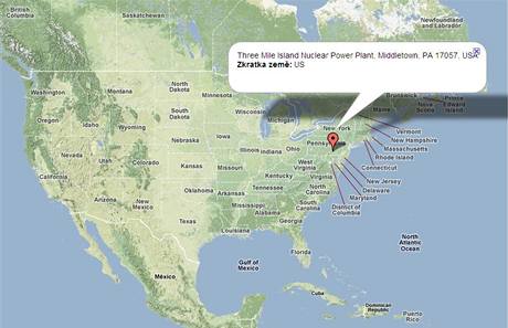 Jadern elektrrna Three Mile Island v Pennsylvnii