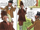 Ukázka tylístku se Sherlockem Holmesem