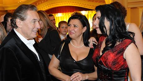 Karel Gott a Andrea Kalivodová 