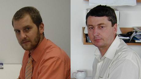 Na dotazy �tená�� iDNES.cz bude odpovídat vedoucí Centra energetického poradenství PRE Pavel Janík (vlevo) a tiskový mluv�í PRE Petr Holubec