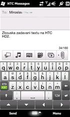 HTC HD2 - SMS, emaily a telefonovn