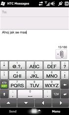 HTC HD2 - SMS, emaily a telefonovn