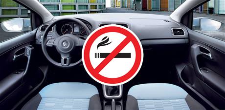 eský protikuácký zákon, který bude platit od konce kvtna, cigarety za volantem nijak neomezil.