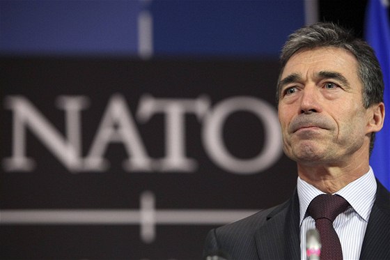 Generální tajemník NATO Anders Fogh Rasmussen