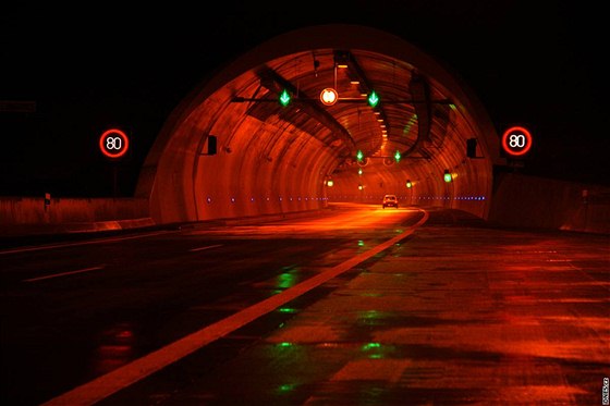 Dálnice D1 - tunel Klimkovice