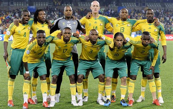 Jihoafrická republika se tí na fotbalové hosty. A její výbr chce na svtovém ampionátu dosáhnout historického úspchu.