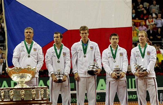 Davis Cup: slavná trofej se ukáe tento týden v Prostjov
