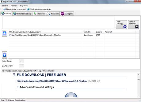 Rapidshare Auto Downloader 