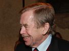 Miloslav Vlk a Václav Havel na vyhláení cen Gypsy Spirit (1. prosince 2009)
