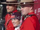 Elisabeth Görglová slaví triumf v Lake Louise "pod dozorem" kanadské policie