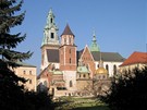 Polsko, Krakow. Katedrála na Wawelu