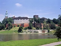 Polsko, Krakov, hrad Wawel 