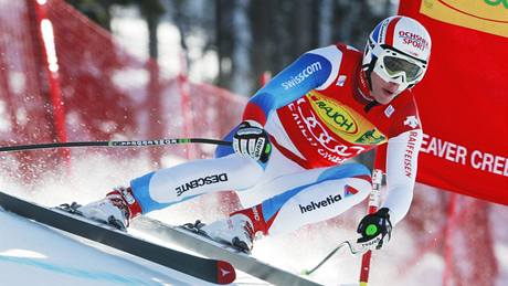 Carlo Janka na trati v Beaver Creeku