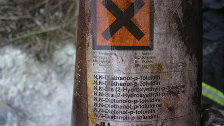 Hasii nali na Brnnsku ernou skládku barel s toxickým obsahem