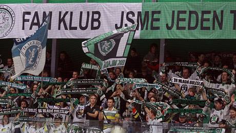 fandové hokejové Mladé Boleslavi