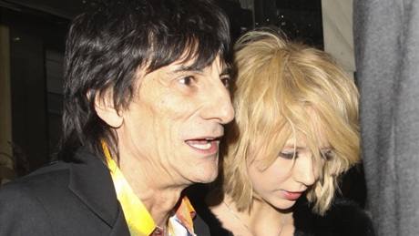 Ronnie Wood a Jekatrina Ivanovová