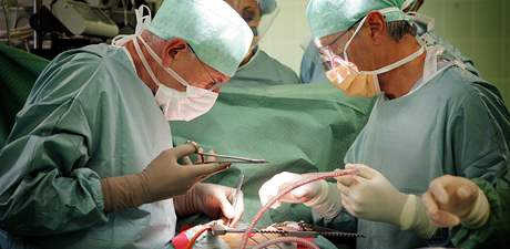 V chrudimské nemocnici se provádjí teba laparoskopické operace. Ilustraní foto