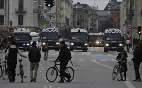 Policejn opaten v Kodani