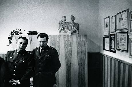 Gustav Aulehla: V kanceláři velitele vojenského cvičiště, Libavá 1981