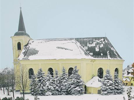 Kostel Svaté Anny v Bo�ím Daru.