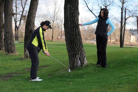 Seril o golfovch pravidlech - der obrcenou epel.