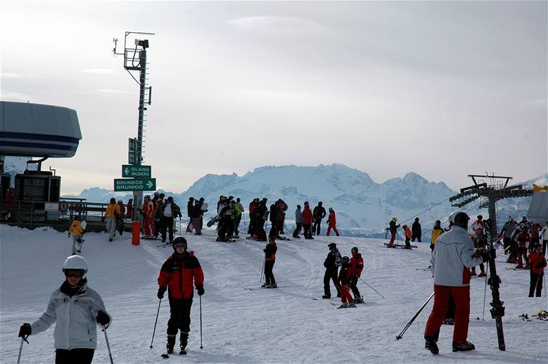 Itálie, Dolomity, Kronplatz 